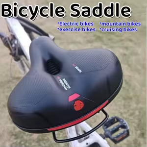 Commuting By Bike - Comfortabel breed verdikt mountainbikezadel Ergonomisch hol