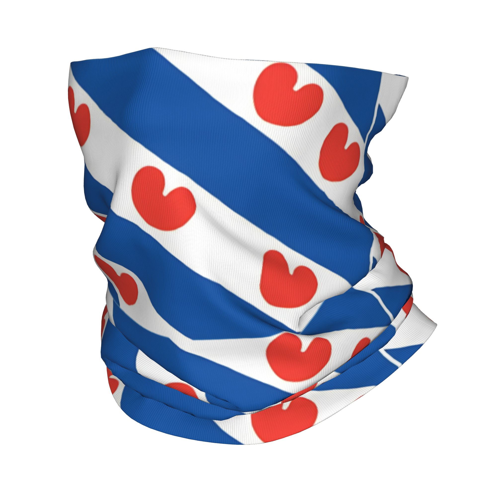 Commuting By Bike - Friesland vlag bandana vintage fietsmasker hardlopen