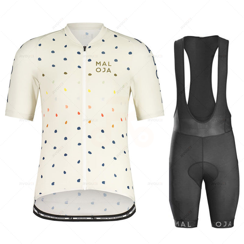 Cycling Commuter Shorts - Maloja Cycling Jersey-kledingset, korte broek, gelpad,