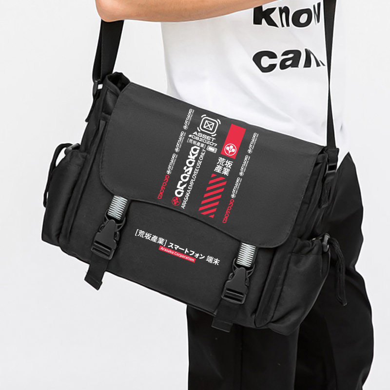 Cycling Commute Bag - Anime Cyberpunk 2077 Cosplay Enkelvoudige Schouder