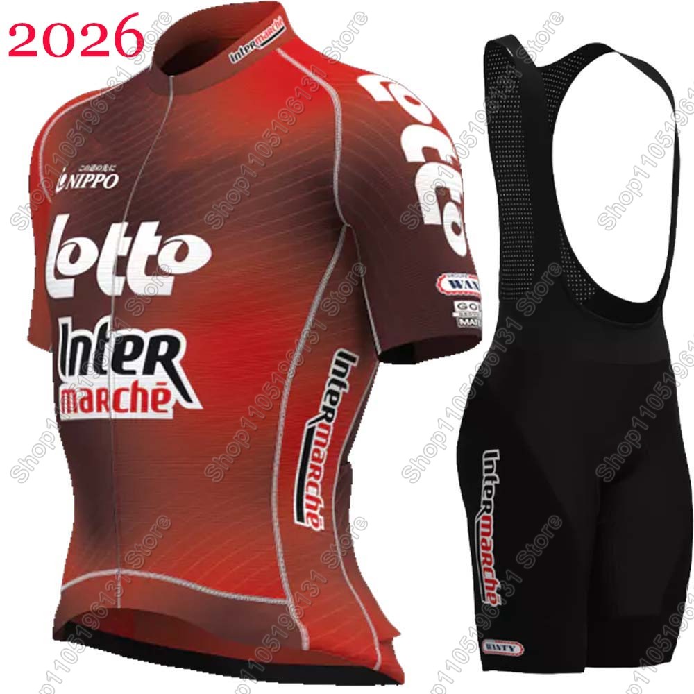 Cycling Commuter Shorts - Lotto Cycling 2026 Jersey Set Heren