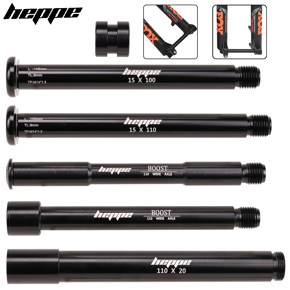 Dynamo Hub Front - HEPPE Fiets 15x100/110 20x110 Steekas MTB