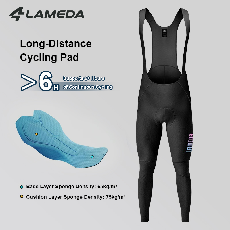 Cycling Commuter Pants - LAMEDA Heren Fietsbroek met Gel Pad