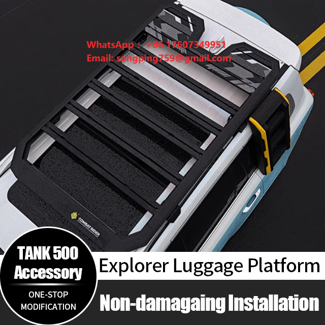Cargo Rack Aluminum - Auto-accessoires Aluminium Platform Bagage Drager Dakdrager