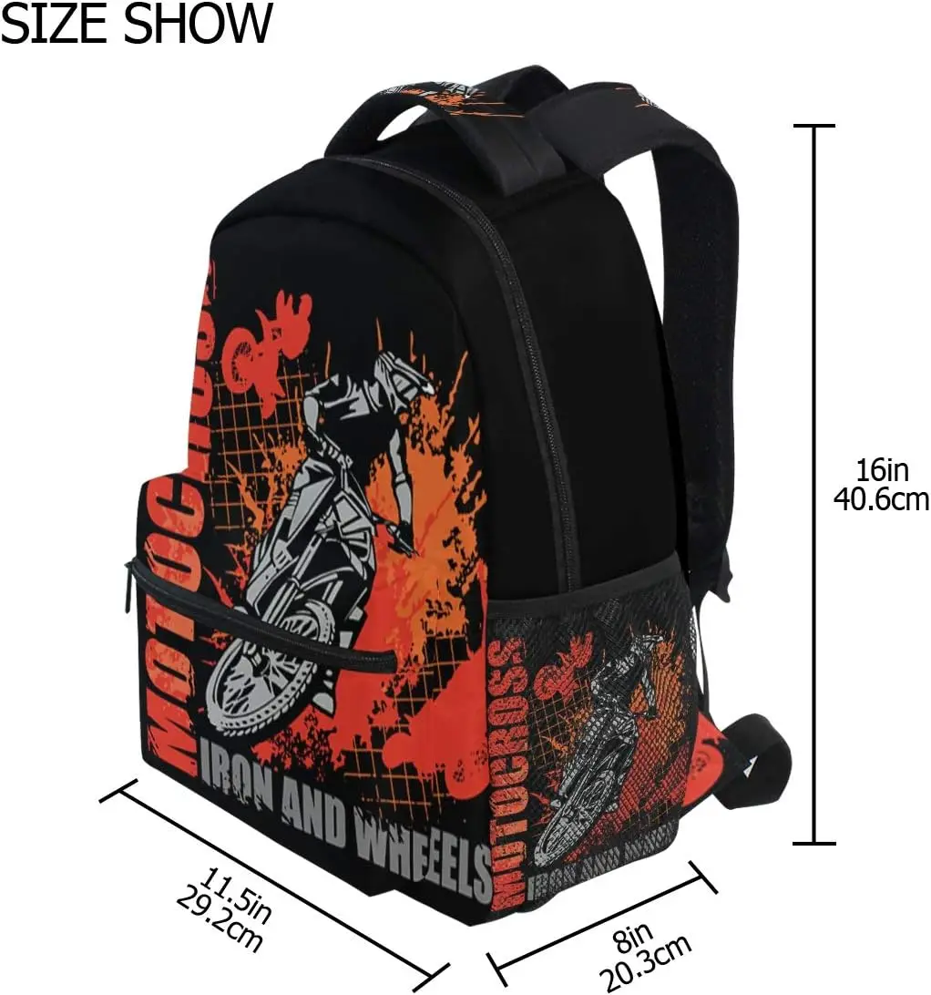 Motorrugzak Crossmotor Schoolb - Cycling Commute Backpack recensie en prijs