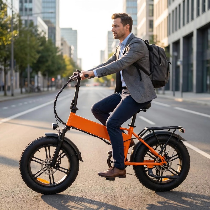 Draagbare opvouwbare 20 inch e - Commuter Biking recensie en prijs