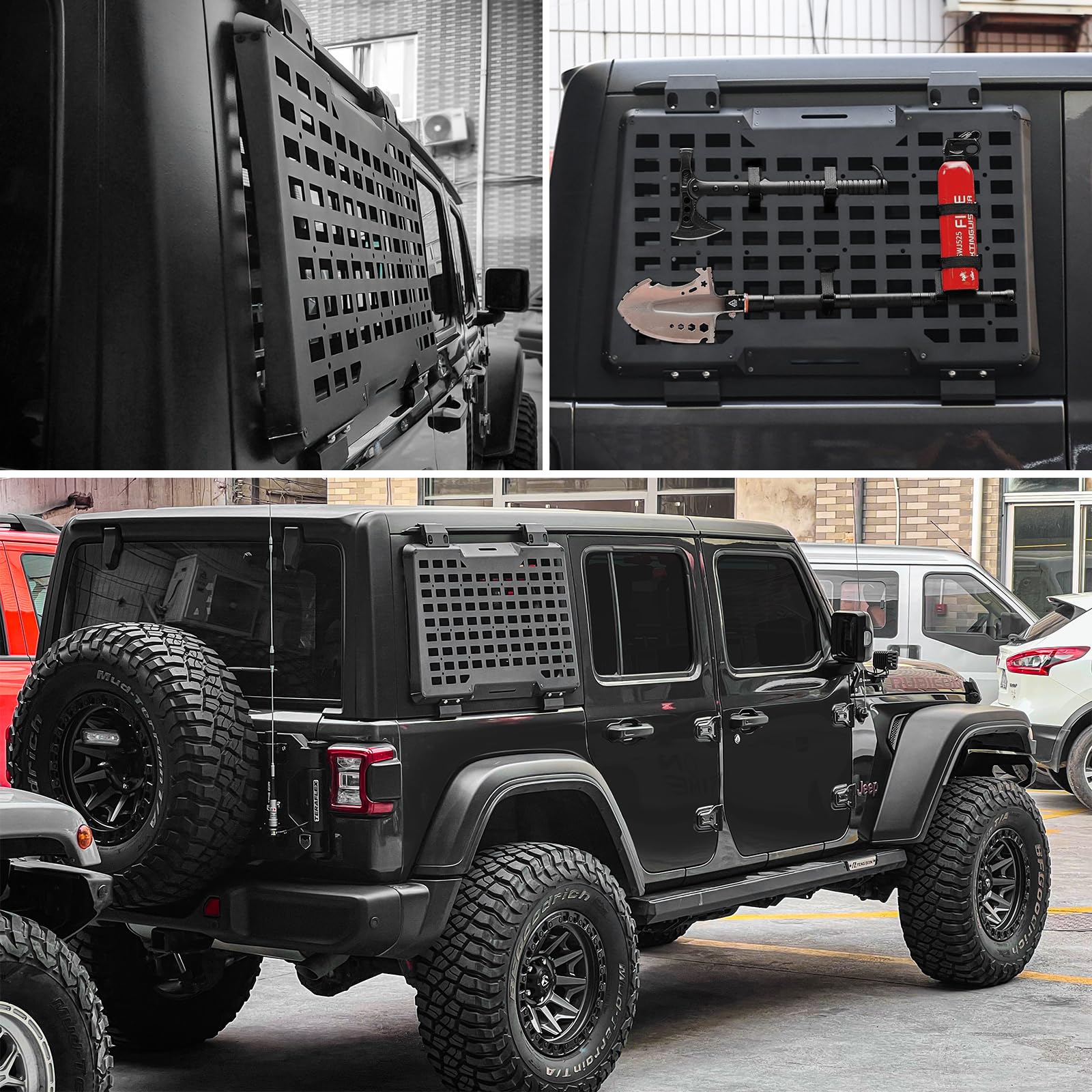 Achterste rechter raam Molle p - Cargo Rack Aluminum recensie en prijs