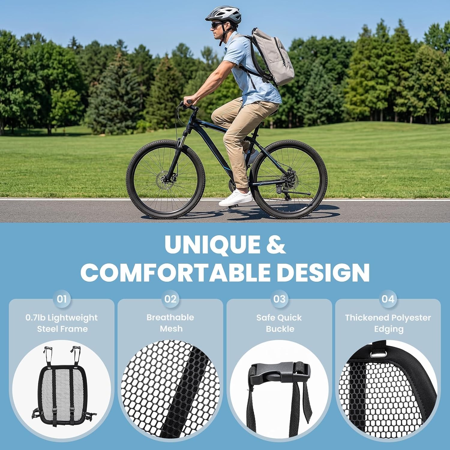 Lichtgewicht ventilatierugzak  - Cycling Commute Backpack recensie en prijs